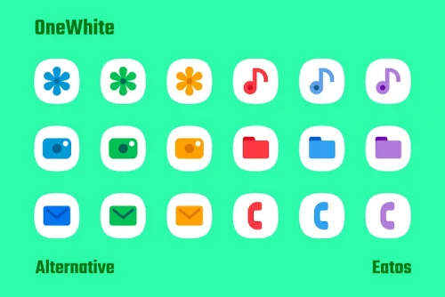 OneWhite – Icon Pack