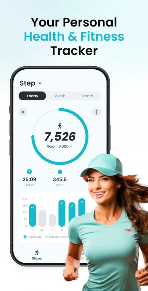 Pedometer App – Step Counter