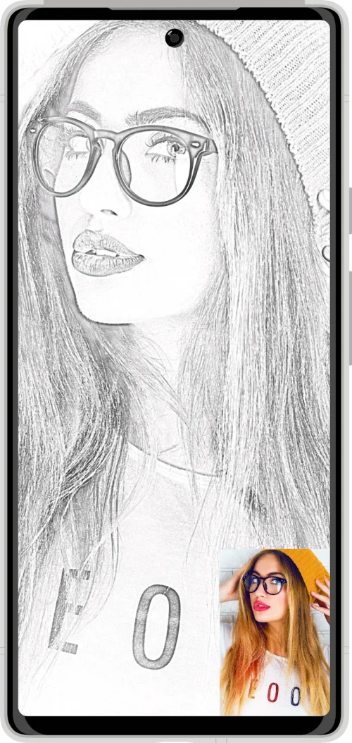 Pencil Photo Sketch : Drawing