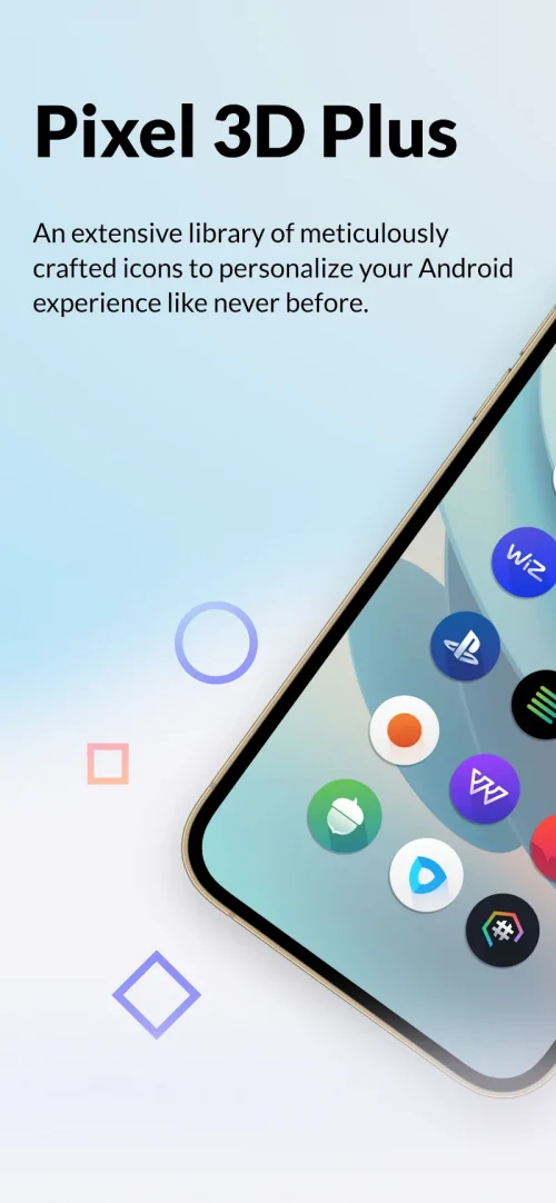 Pixel 3D Plus Icon Pack