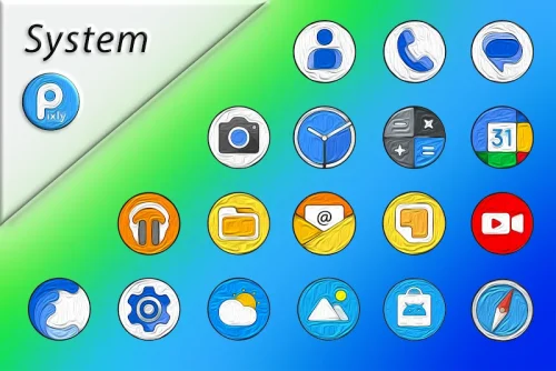 Pixly Paint – Icon Pack