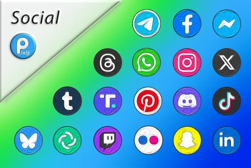 Pixly Paint – Icon Pack