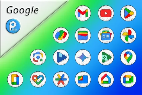 Pixly Paint – Icon Pack