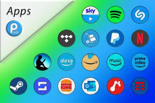 Pixly Paint – Icon Pack