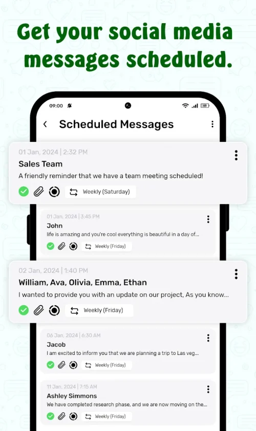 ScheduleUP: Auto Text Reply