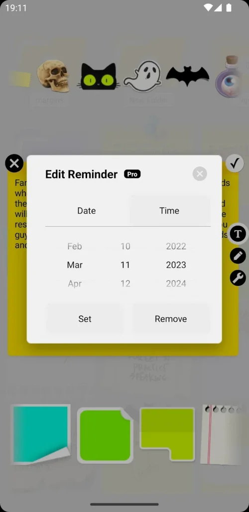 Sticky Notes + Widget