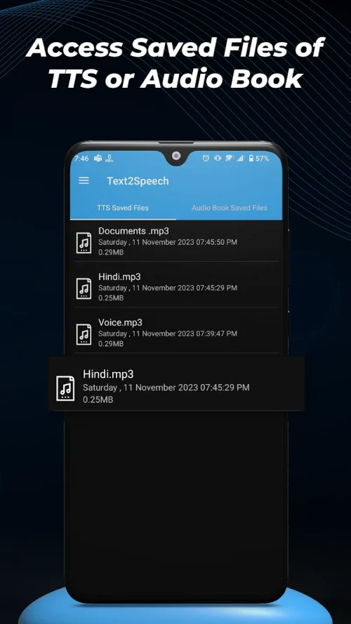 Text To Speech (TTS)