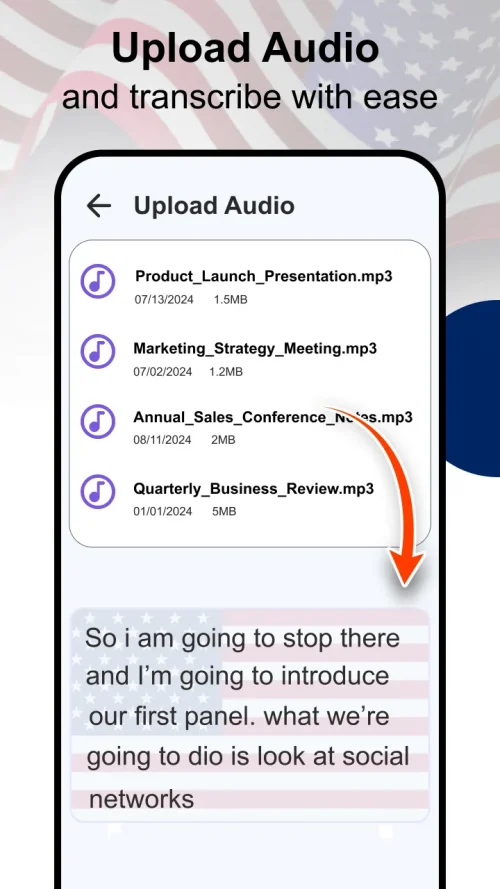 Transcribe Speech to Text