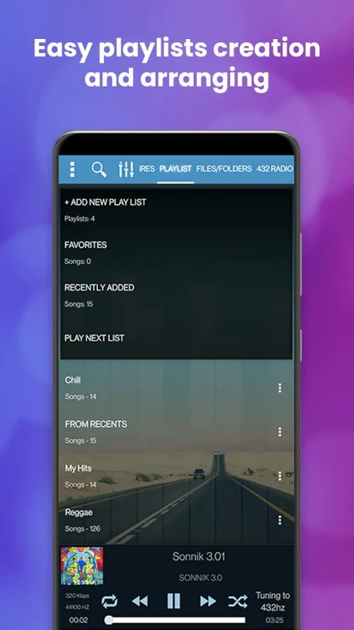 432 Player: 432hz/528hz Player