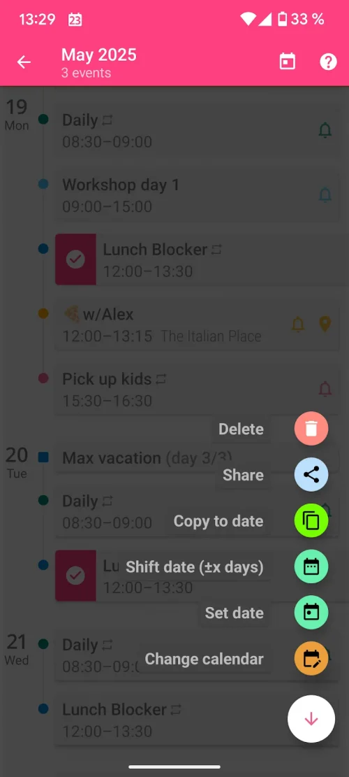 aCalendar+ Calendar & Tasks