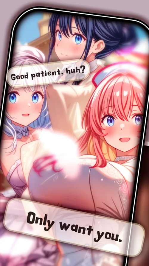 Anime Girlfriend Nurse Harem