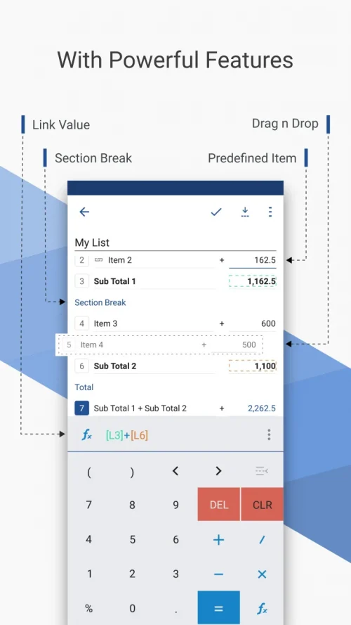 CalcList – Calculate Your List