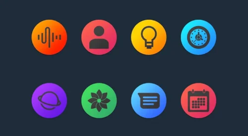 CircleDient Icon Pack Gradient