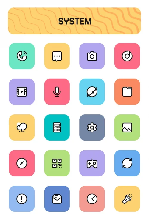 Crayon Adaptive IconPack
