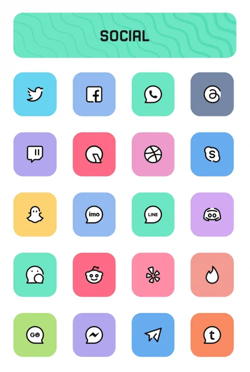 Crayon Adaptive IconPack