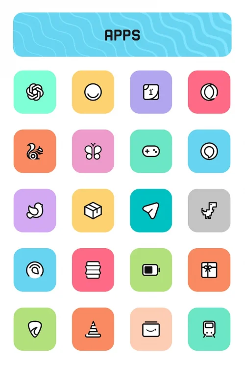 Crayon Adaptive IconPack