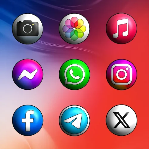 CRiOS Circle 3D – Icon Pack