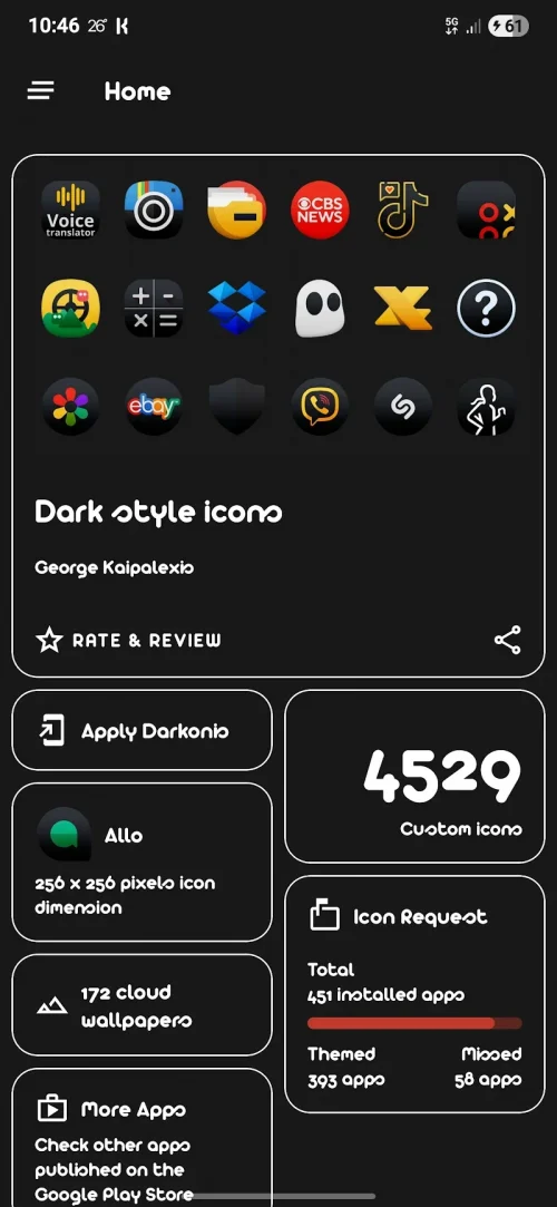Darkonis – Icon Pack