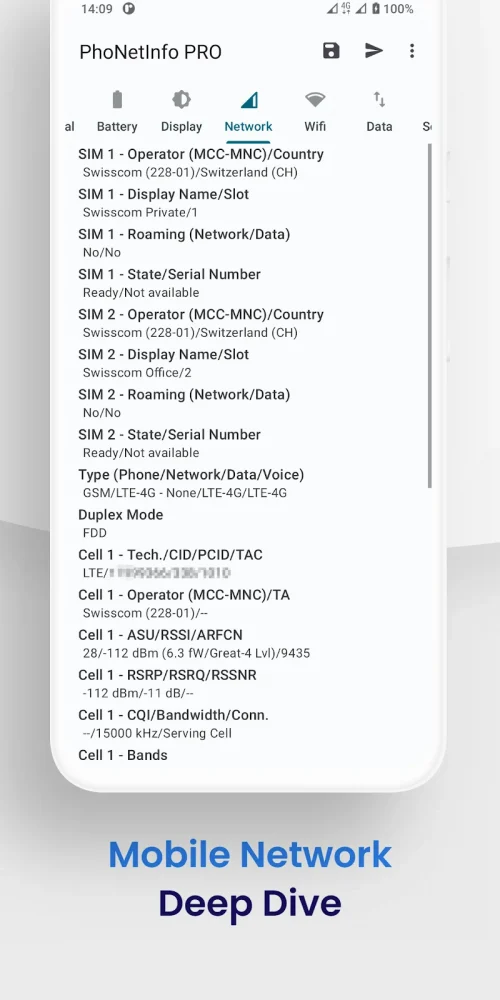 Device Info – PhoNetInfo PRO
