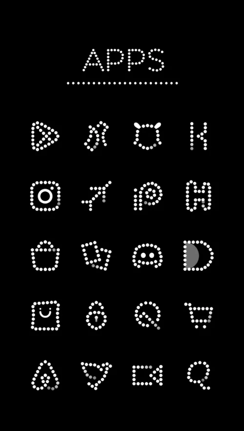 DotX Icon Pack (Nothing Style)