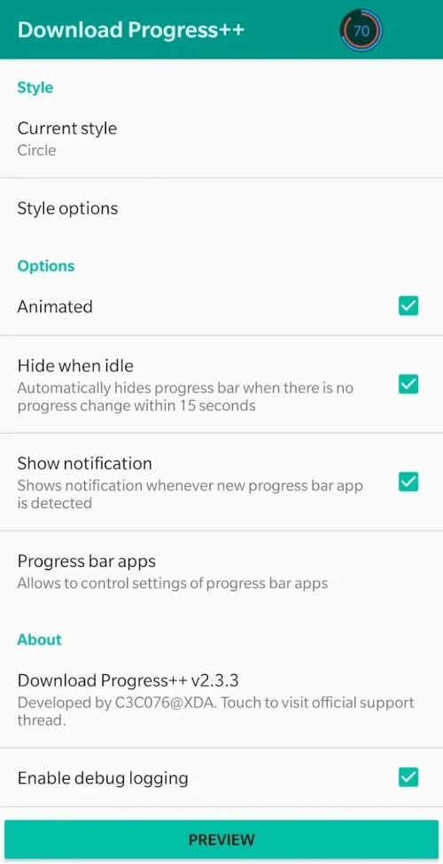 Download Progress++