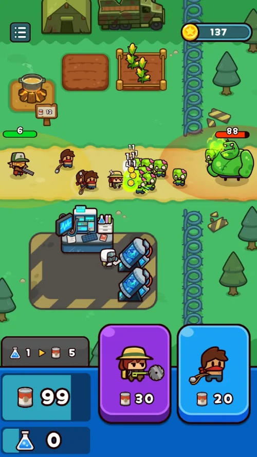 Evolution War : Zombie Defense