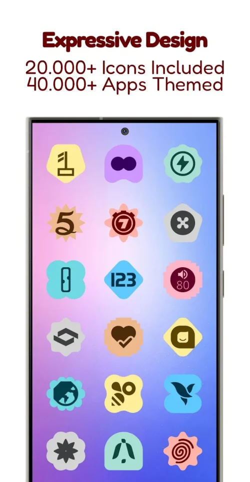 Expressive Shapes Icon Pack