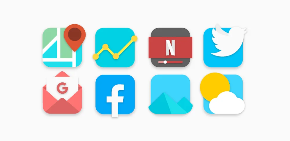 Flat Evo – Icon Pack