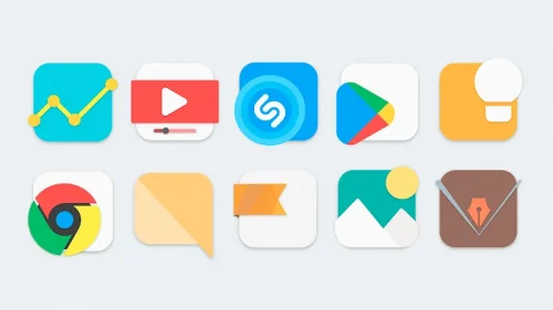 Flat Evo – Icon Pack