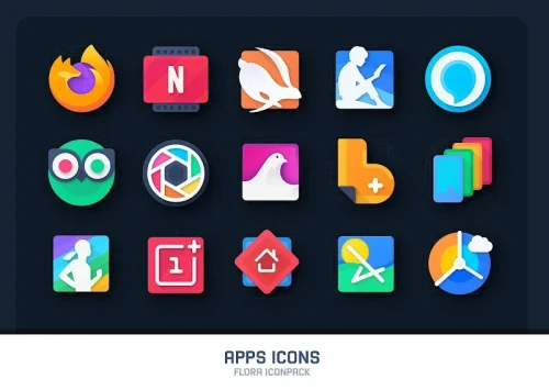 Flora : Material Icon Pack