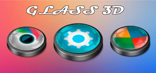 Glass 3D Icon Pack