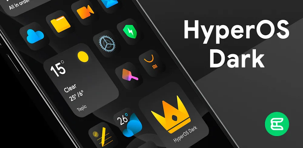 HyperDark – Icon Pack