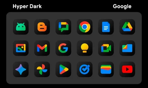 HyperDark – Icon Pack
