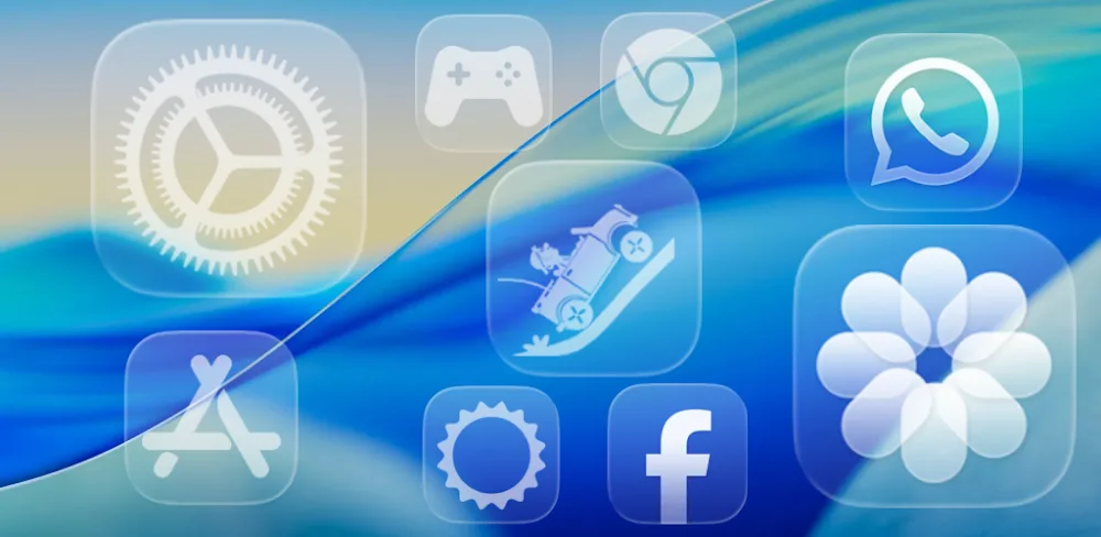 iOS Liquid Glass – Icon Pack