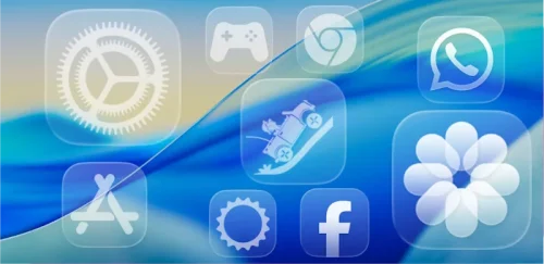 iOS Liquid Glass – Icon Pack