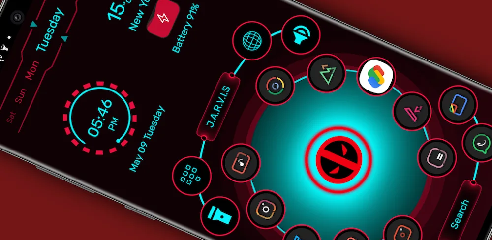 Jarvis Scifi: Epic Launcher (Jarvis Launcher)