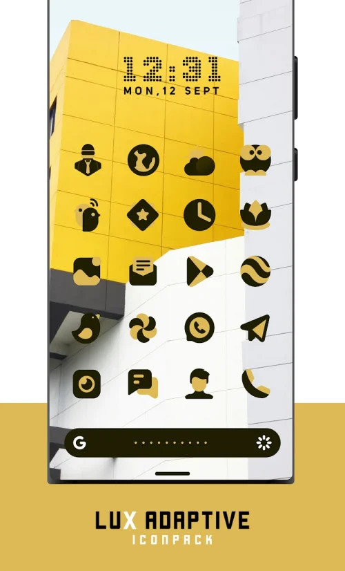LuX : Adaptive Icon pack