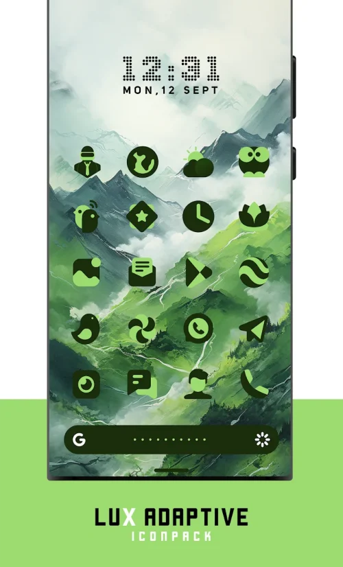 LuX : Adaptive Icon pack