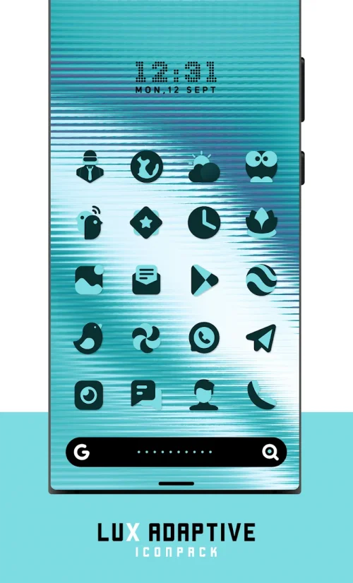 LuX : Adaptive Icon pack