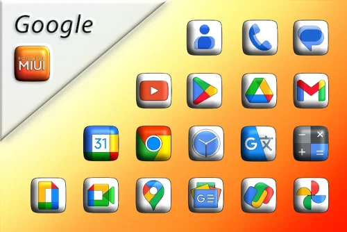 MIUI 3D – Icon Pack