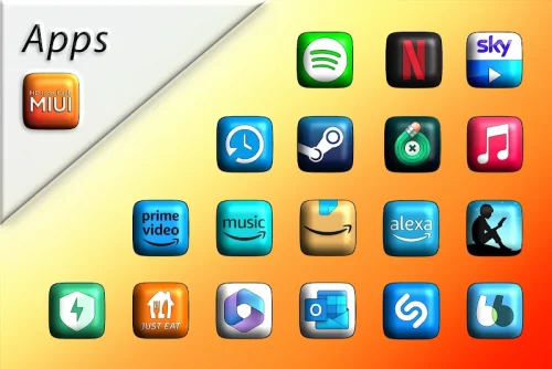 MIUI 3D – Icon Pack