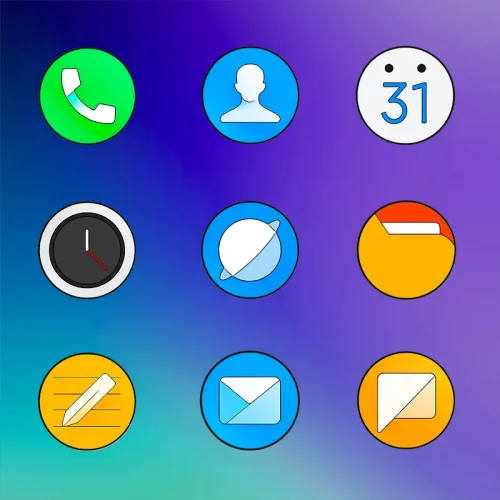 MIUl Circle – Icon Pack