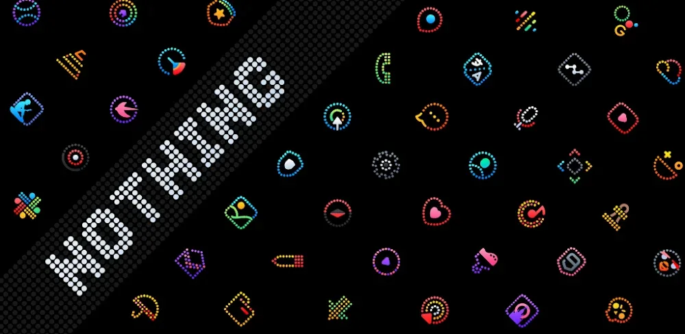 Neon : Dots Iconpack