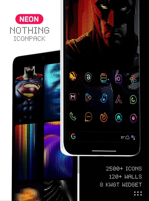 Neon : Dots Iconpack