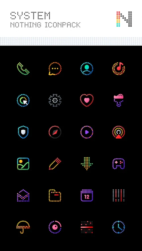 Neon : Dots Iconpack