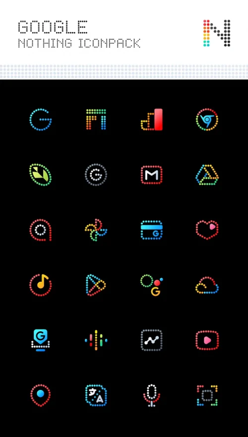 Neon : Dots Iconpack