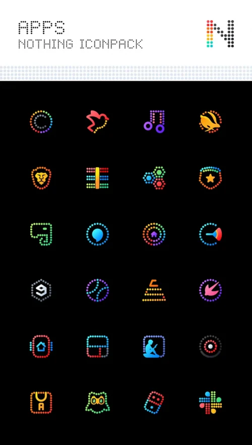Neon : Dots Iconpack