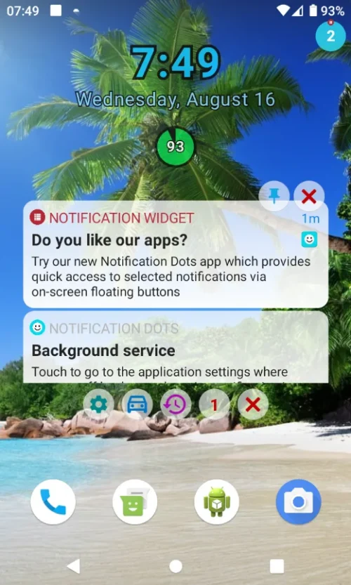 Notification Widget