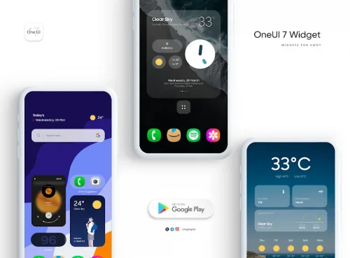 OneUI 7 Widget for KWGT