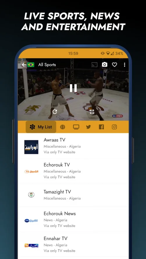 Orbitv: World TV Channels